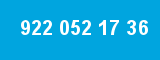922 052 17 36 922 052 17 36